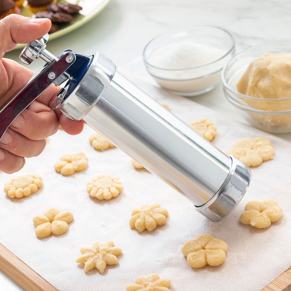 MÁQUINA PARA HACER GALLETAS Y MANGA PASTELERA 2 EN 1 PREKIES - Imagen 5