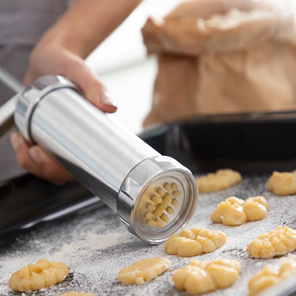 MÁQUINA PARA HACER GALLETAS Y MANGA PASTELERA 2 EN 1 PREKIES - Imagen 9