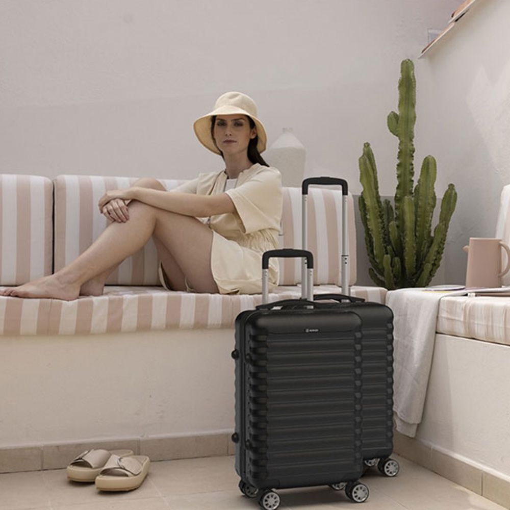 MALETA 30l DE CABINA MINI XS NEGRA UPFLY 55x36x19cm 1200877 NUMADA - Imagen 2