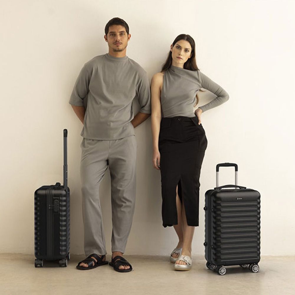 MALETA 30l DE CABINA MINI XS NEGRA UPFLY 55x36x19cm 1200877 NUMADA - Imagen 4