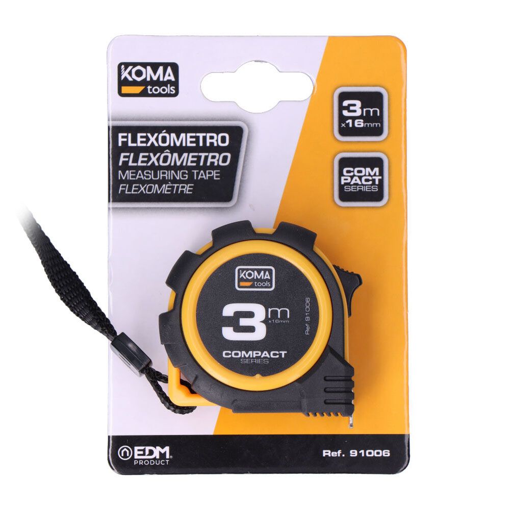 FLEXÓMETRO ABS COMPACT 3 m x 16 mm - Imagen 5