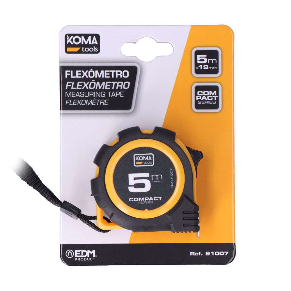 FLEXÓMETRO ABS COMPACT 5 m x 19 mm - Imagen 4