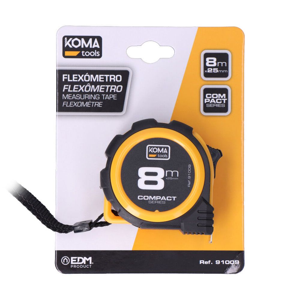 FLEXÓMETRO ABS COMPACT 8 m x 25 mm - Imagen 5