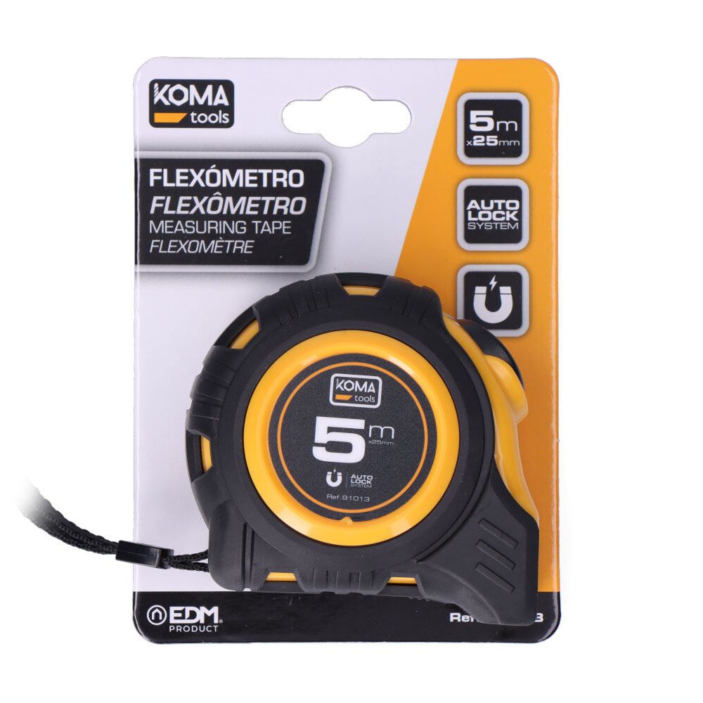 FLEXÓMETRO ABS MAGNET 5 m x 25 mm - Imagen 5