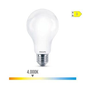 BOMBILLA STANDARD LED E27 13 w 2000 lm 4000 k LUZ DIA Ø7 x 12,1 cm