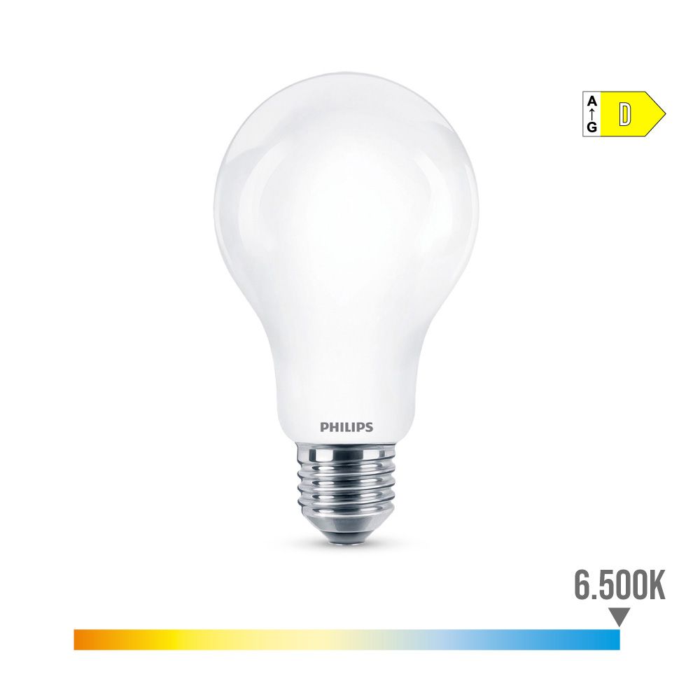 BOMBILLA STANDARD LED E27 13 w 2000 lm 6500 k LUZ FRIA Ø7 x 12,1 cm