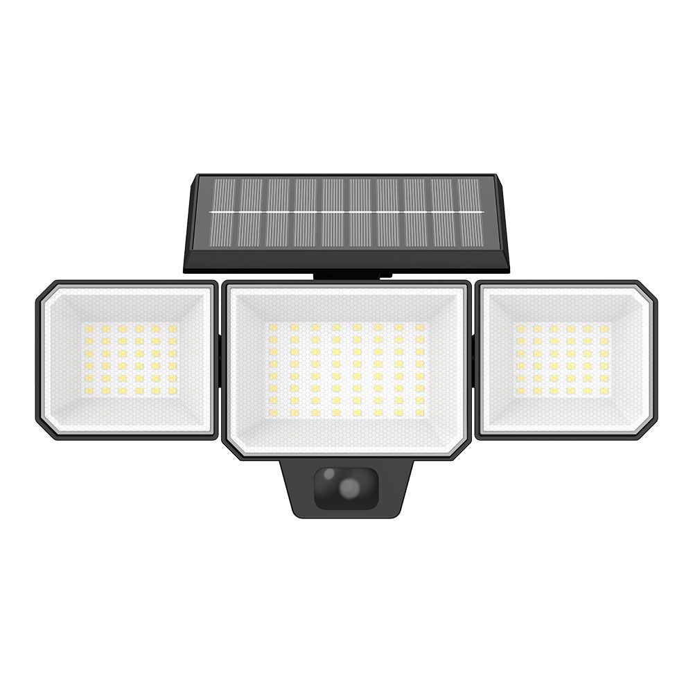 APLIQUE SOLAR NYSIL CON SENSOR, NEGRO, 8,7 W, 5000 K, 1000 lm - Imagen 2