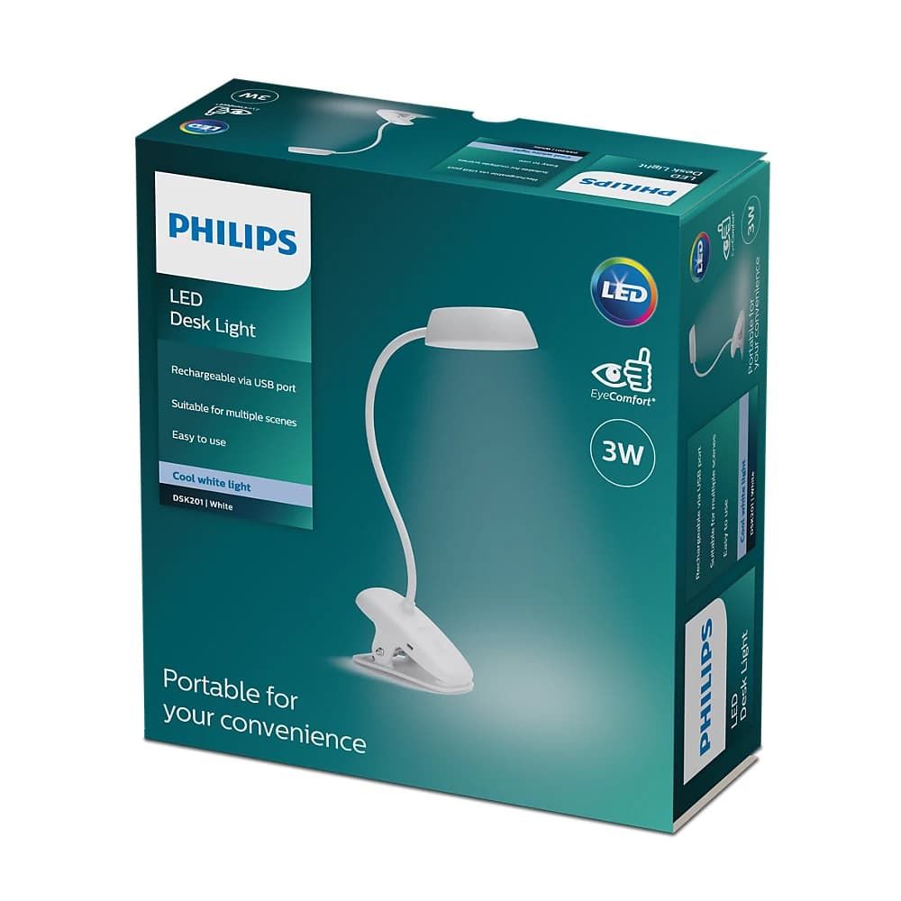 FLEXO PINZA LED 3 W 4.000 K BLANCO - Imagen 2