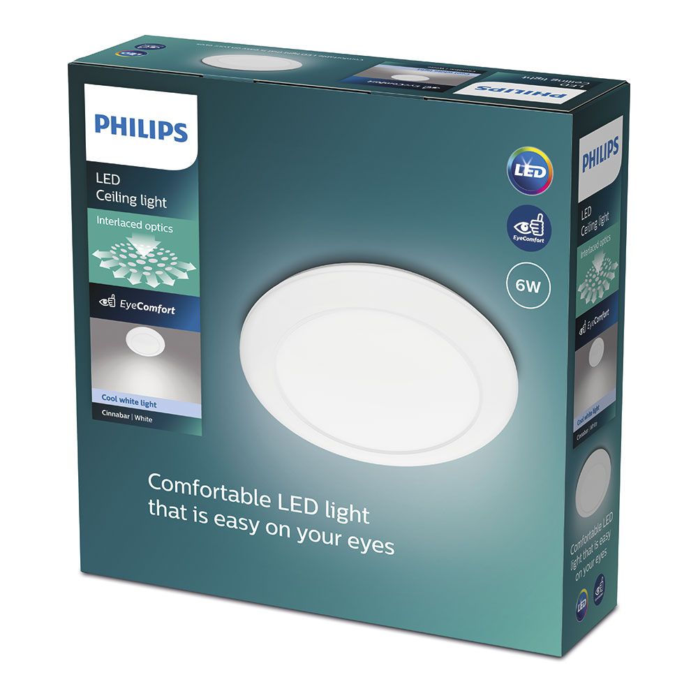 PLAFÓN LED CIRCULAR CINNABAR 6 W 4000 k 640 lm Ø25 x 7 cm - Imagen 2