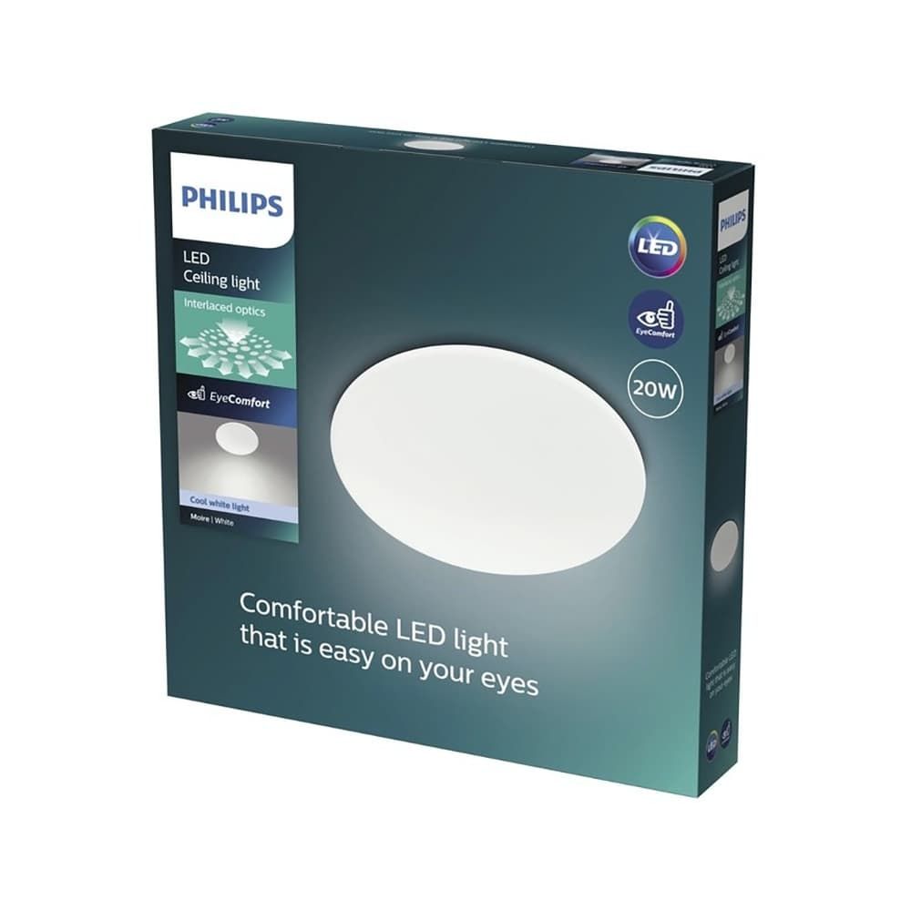 PLAFÓN LED CIRCULAR MOIRE 20 W 4000 k 2300 lm Ø38 x 5 cm - Imagen 2