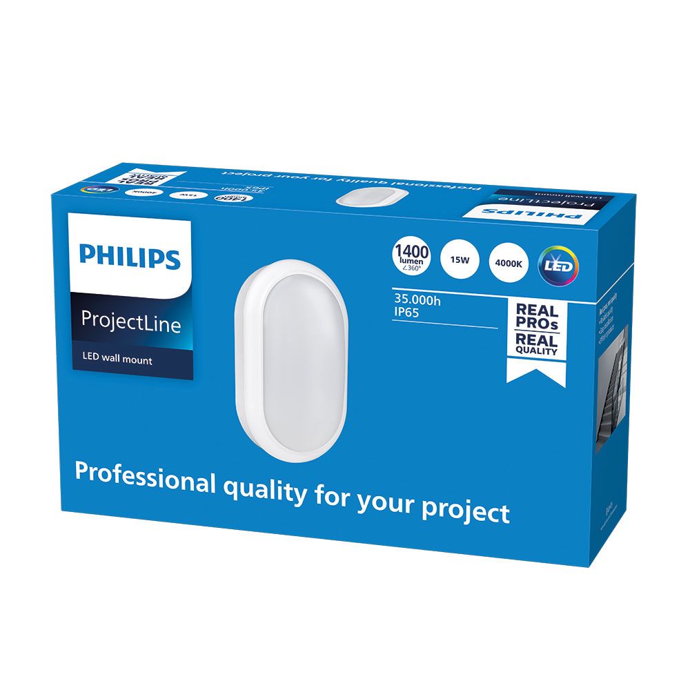 APLIQUE DE PARED MOUNT OVALADO 15 W 1400 lm 4000 K - Imagen 2
