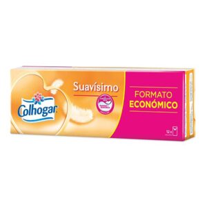 PAÑUELOS SUAVÍSIMO SEDA BLANCOS, 12 uds