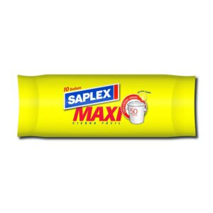 BOLSA DE BASURA AROMA LIMON COLOR BLANCO 50 l (57 x 70 cm) 10 uds