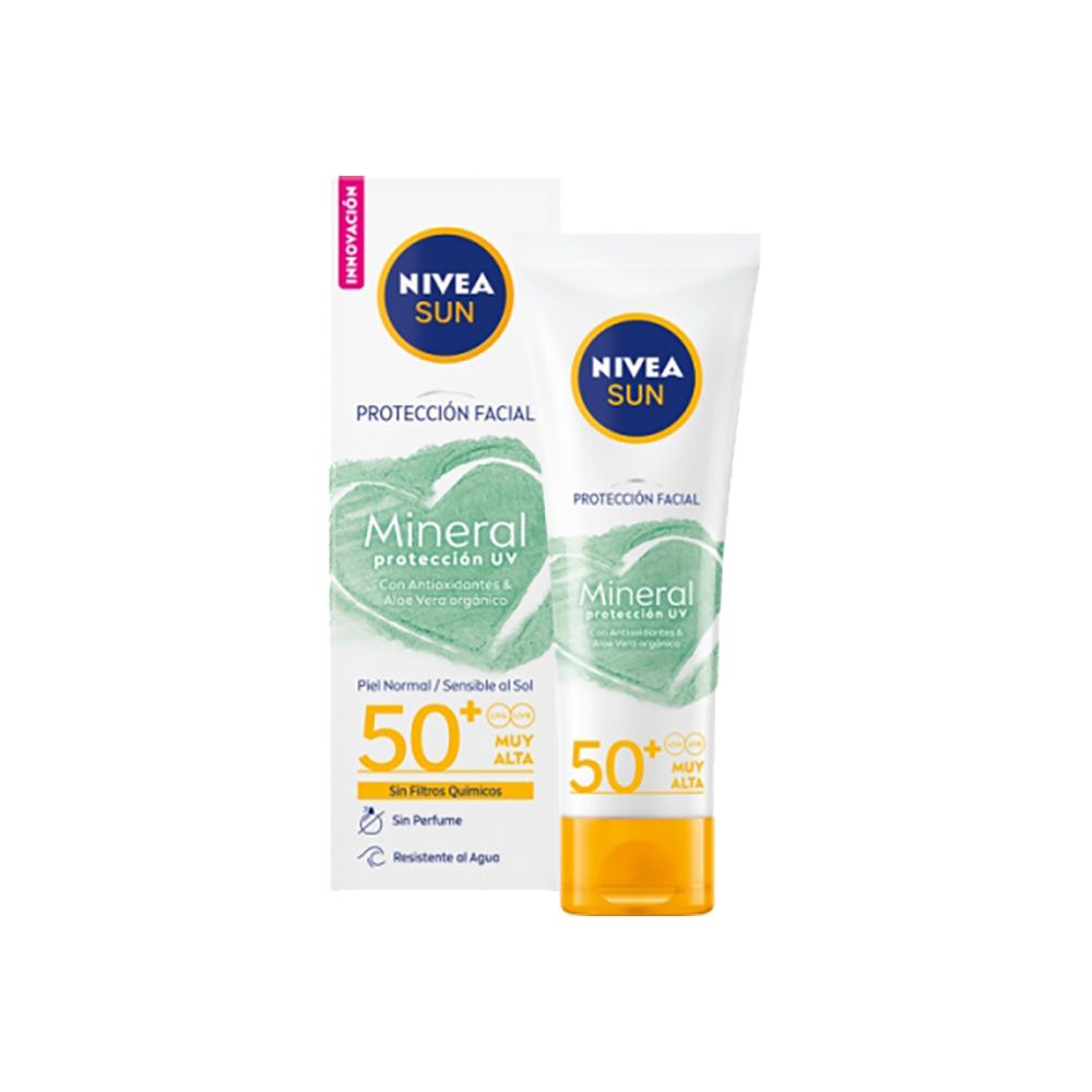 PROTECTOR SOLAR FACIAL TUBO MINERAL F50 50 ml
