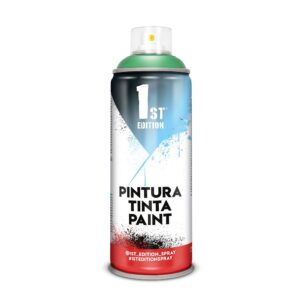 PINTURA ALQUÍDICA SPRAY 520 cc REF 649 VERDE HÚMEDO MATE 300 ml