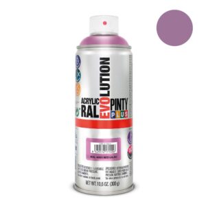 PINTURA ACRÍLICA SPRAY EVOLUTION 520 cc RAL 4001 RED LILAC 300 g