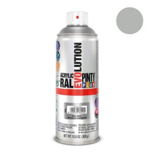 PINTURA ACRÍLICA SPRAY EVOLUTION 520 cc RAL 9006 ALUMINIO BLANCO