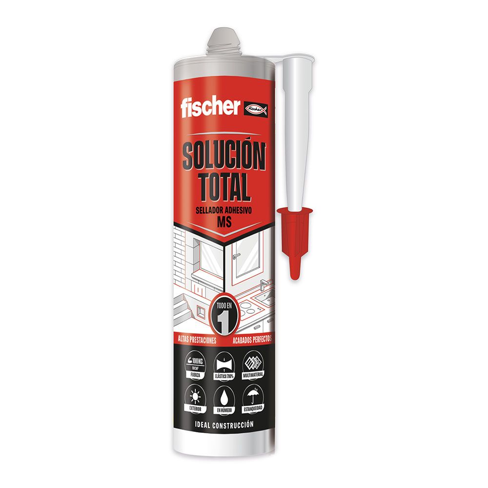 MS SELLANTE ADHESIVO GRIS 290 ml