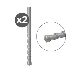 BROCA PARA PIEDRA D-S HM, 2 uds, Ø4,00 x 38 /75 mm