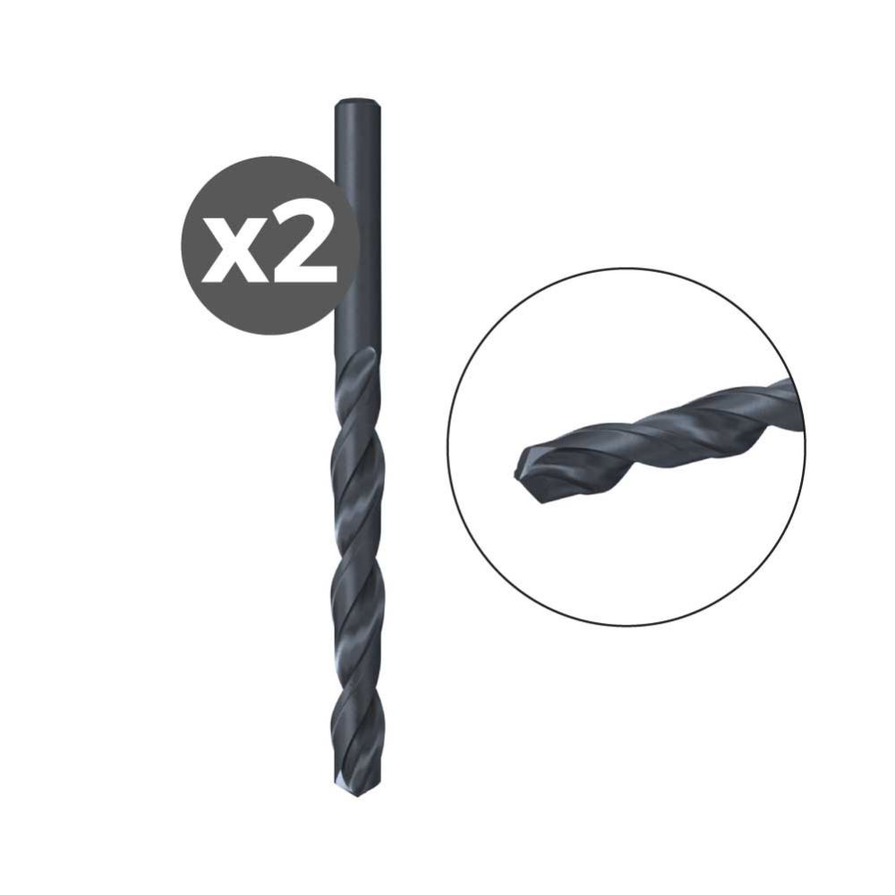 BROCA PARA METAL HSS-R DIN 338, Ø2,50 x 30/57 mm, 2 uds