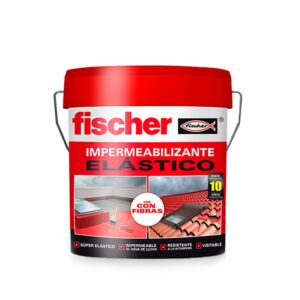 IMPERMEABILIZANTE ROJO CON FIBRAS 4 L