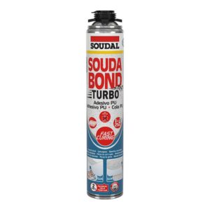 ESPUMA ADHESIVA TURBO SOUDABON TURBO PISTOLA 750 ml