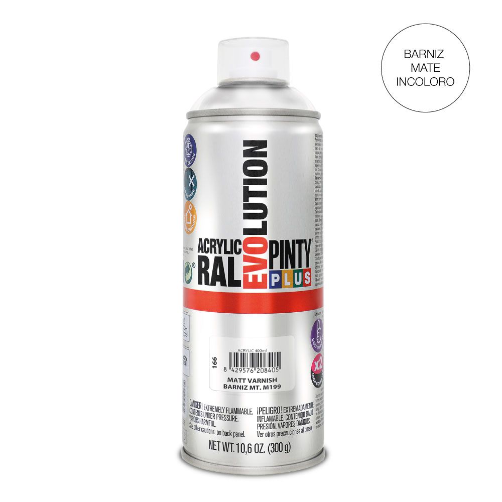 SPRAY BARNIZ EVOLUTION 520 cc MATE M199