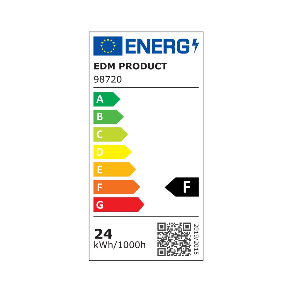 BOMBILLA STANDARD LED E27 24 w 2600 lm 3000 k LUZ CALIDA Ø7 x 13,6 cm - Imagen 3