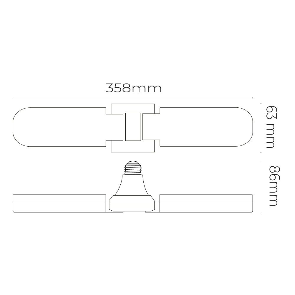 BOMBILLA LED E27 15W 1521lm 6.500K LUZ FRÍA - Imagen 6