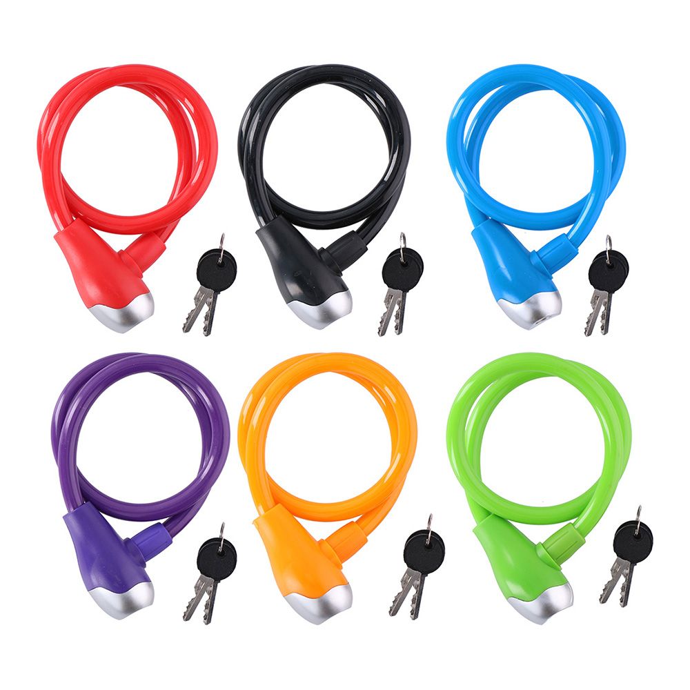 CANDADO DE CABLE Ø12mm 65cm DUNLOP COLORES / MODELOS SURTIDOS - Imagen 2