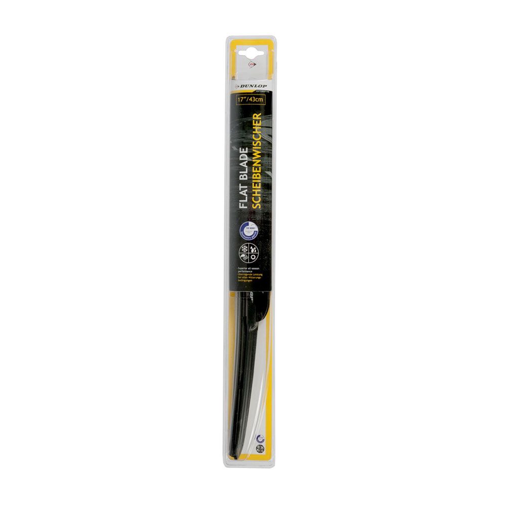 ESCOBILLA LIMPIAPARABRISAS UNIVERSAL FLAT BLADE 17 pulg / 43 cm - Imagen 2