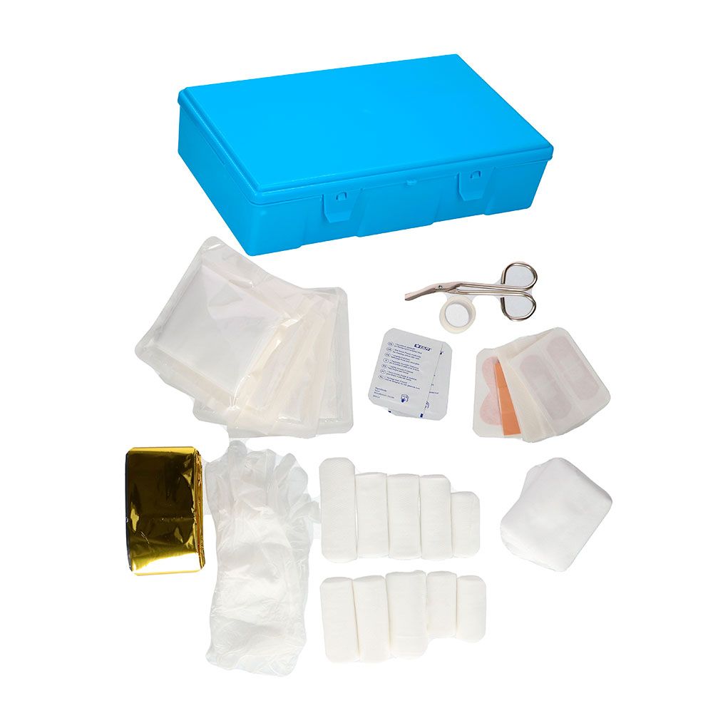 KIT PRIMEROS AUXILIOS 30 PIEZAS, 14,5 x 5 x 14 cm - Imagen 2