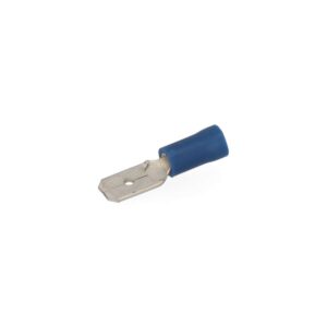 TERMINAL FASTON PREAISLADO MACHO 6,3 mm, BLISTER 10 uds