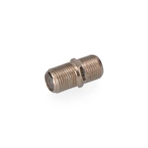 CONECTOR EMPALMADOR "F" MACHO-MACHO PARABOLICA ENVASADO EDM