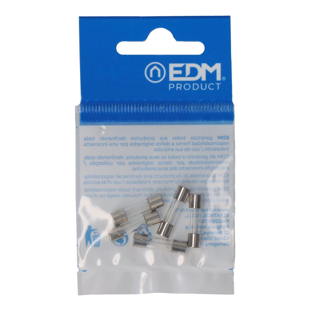 FUSIBLE 5 x 20 mm 6 A, ENVASADO 5 uds - Imagen 2