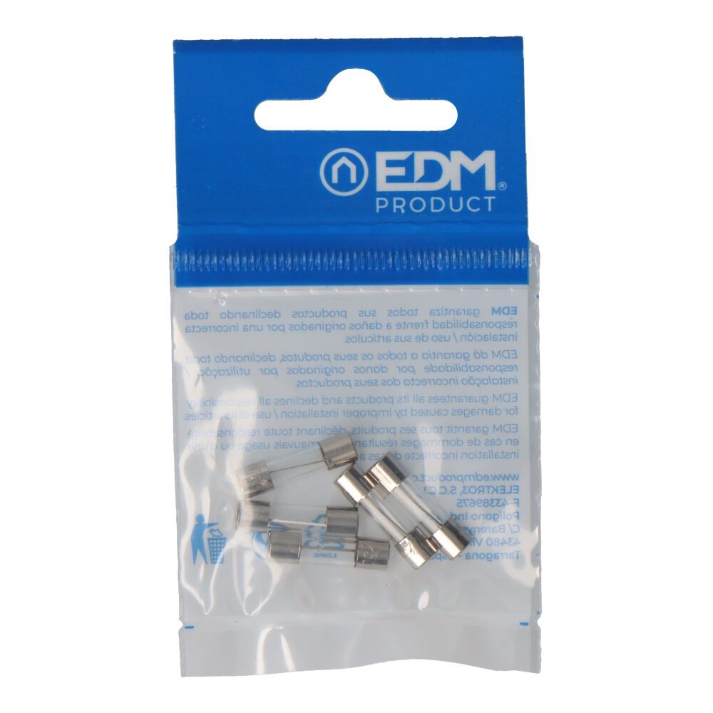 FUSIBLE 5 x 20 mm 10 A, ENVASADO 5 uds - Imagen 2