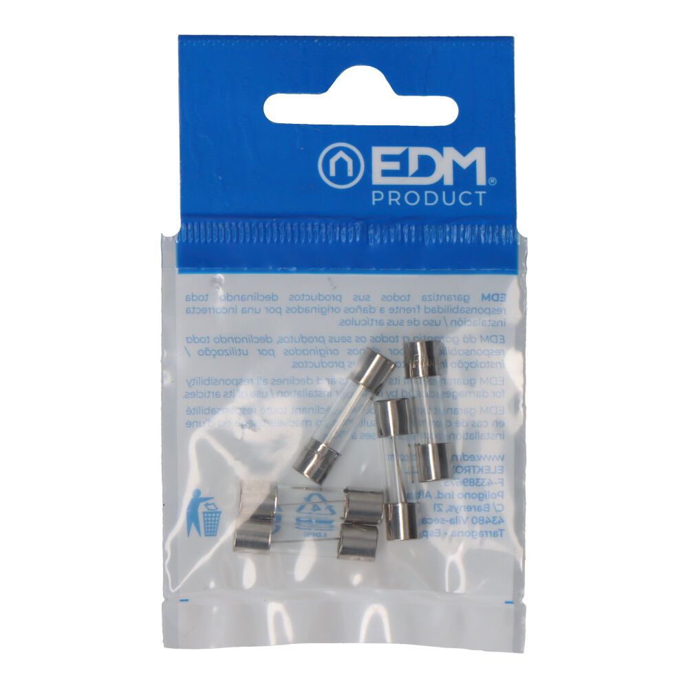 FUSIBLE 6 x 24 mm 16 A, ENVASADO 5 uds - Imagen 2