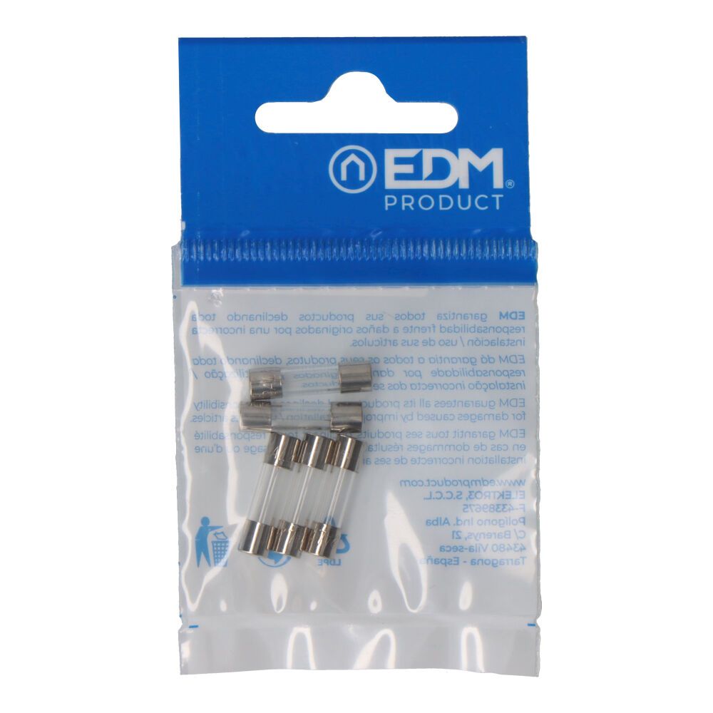 FUSIBLE 5 x 20 mm 2 A, ENVASADO 5 uds - Imagen 2
