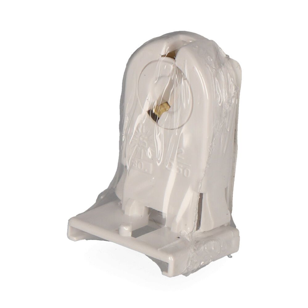 PORTALAMPARAS G13 PARA FLUORESCENTE T8 (RETRACTILADO) - Imagen 2